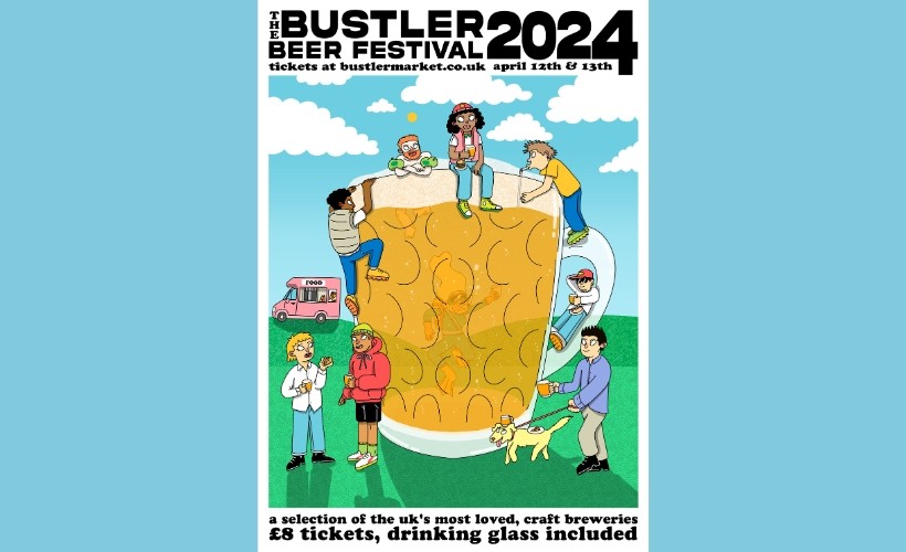 The Bustler Beer Festival   at Bustler Street Food Market, Derby