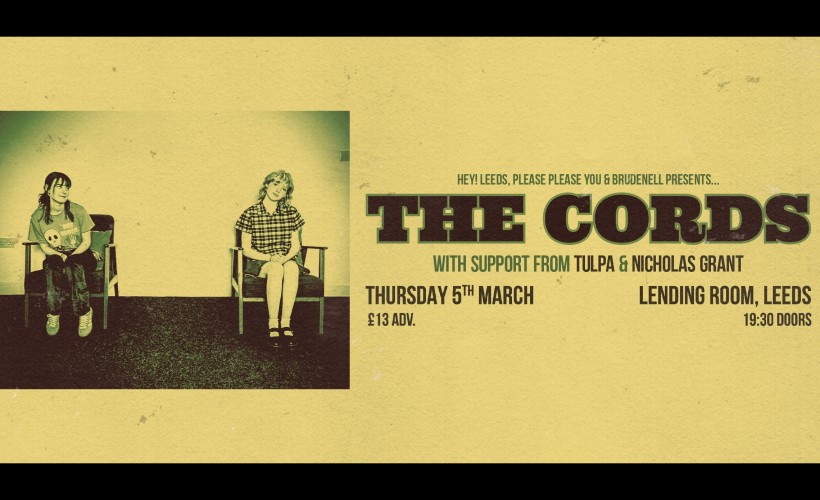 The Cords  at The Lending Room, Leeds