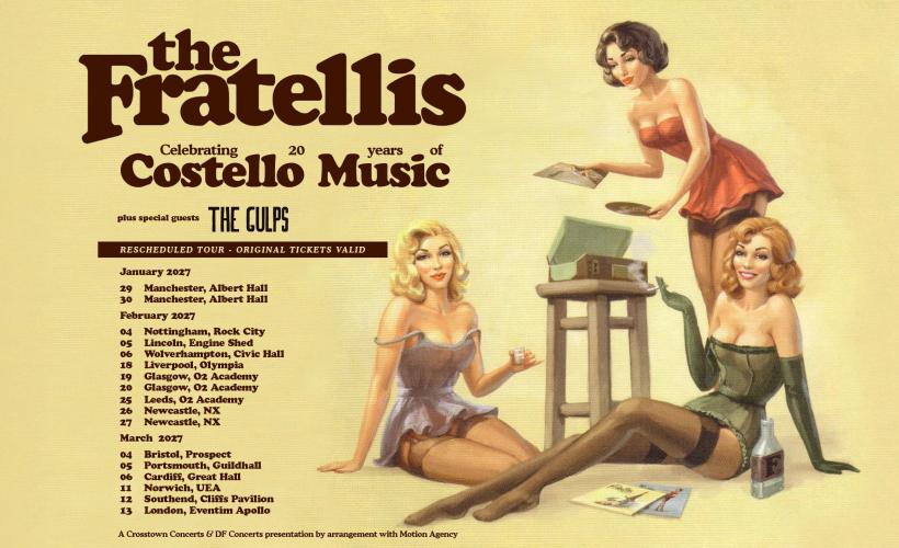 The Fratellis - Celebrating 20 years of Costello Music  at Portsmouth Guildhall, Portsmouth