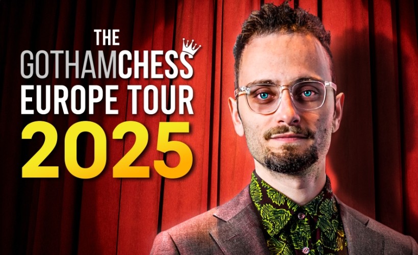 The GothamChess Europe Tour 2025  at Central Hall Westminster, London