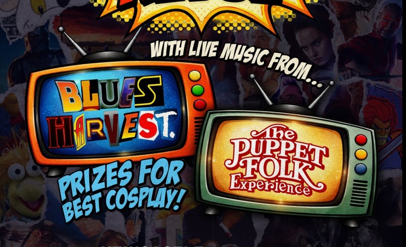 Event image for The Great Pop-Culture Revue ft Blues Harvest & The Puppet Folk Experience