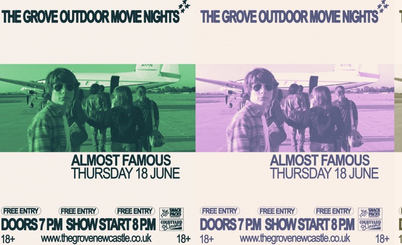 THE GROVE OUTDOOR MOVIE NIGHTS: ALMOST FAMOUS (2000) Tickets