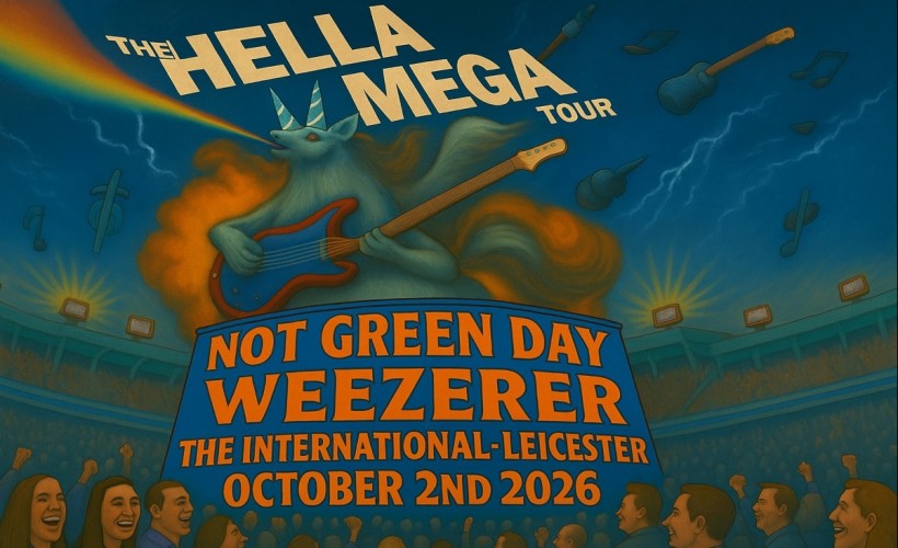 NOT GREEN DAY / WEEZERER (Hella Mega Tour)  at The International, Leicester