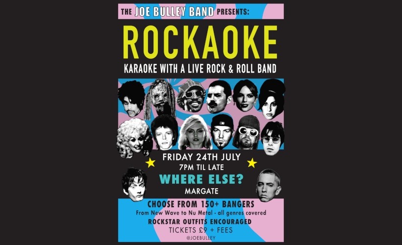 Event image for The Joe Bulley Band presents: ROCKAOKE