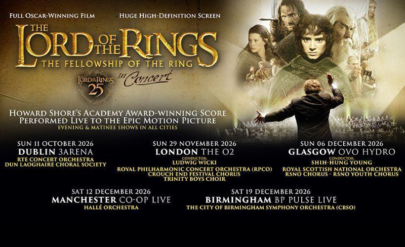 The Lord Of The Rings - Fellowship Of The Ring - in Concert (Evening)  at The O2 arena, London