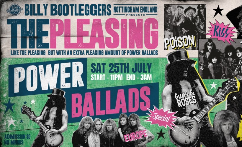 THE PLEASING - Power Ballads Special tickets