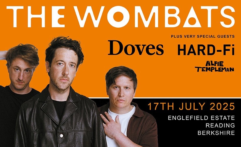 The Wombats  at Englefield House, Berkshire