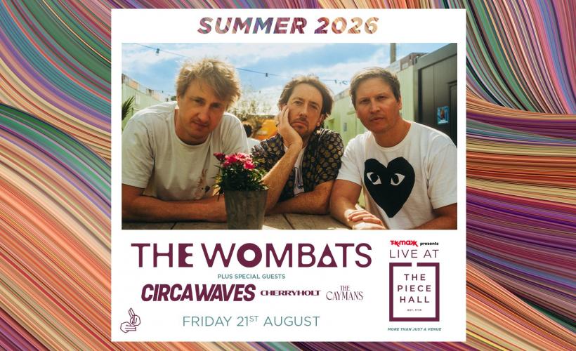 The Wombats  at The Piece Hall, Halifax