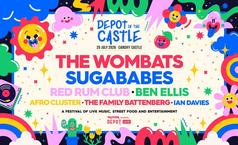The Wombats at Cardiff Castle, Cardiff