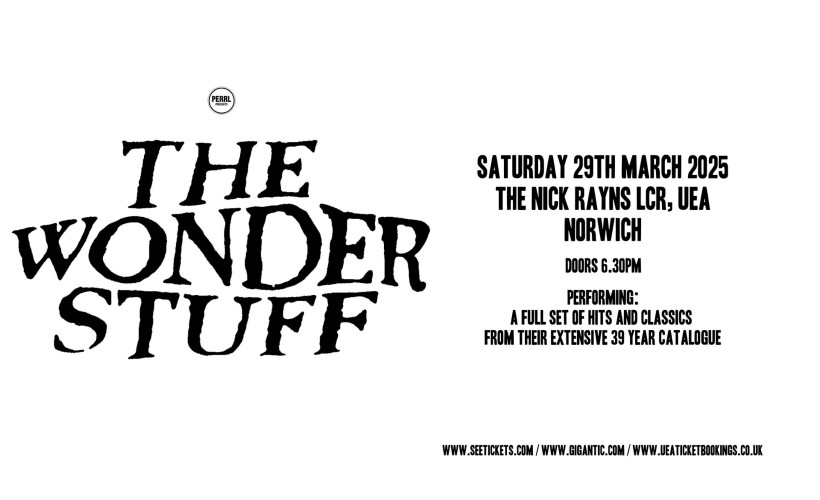 The Wonder Stuff  at The Nick Rayns LCR, UEA, Norwich