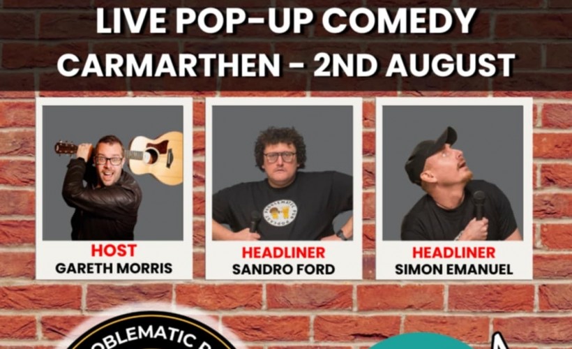 This is Stand up! - Pop Up Comedy - Gareth Morris | Sandro Ford | Simon Emanuel   tickets