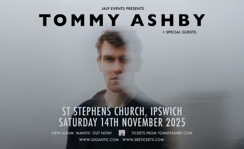 Tommy Ashby  at St. Stephen's Church, Ipswich