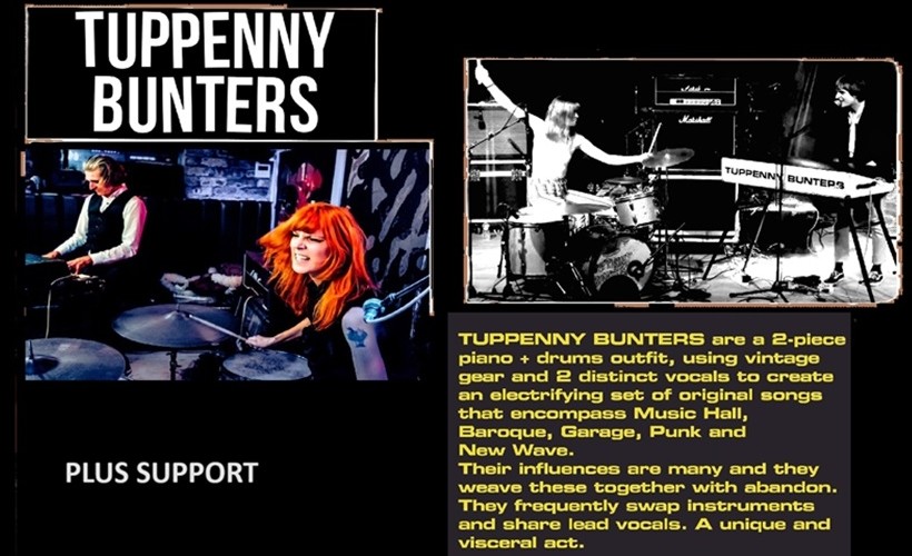 Tuppenny Bunters  at Duffys Bar, Leicester