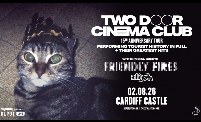 Two Door Cinema Club - 15th Anniversary Tour performing Tourist History in full & greatest hits tickets