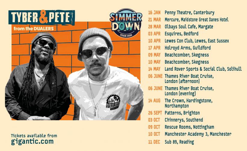 Tyber & Pete from The Dualers  at Rescue Rooms, Nottingham