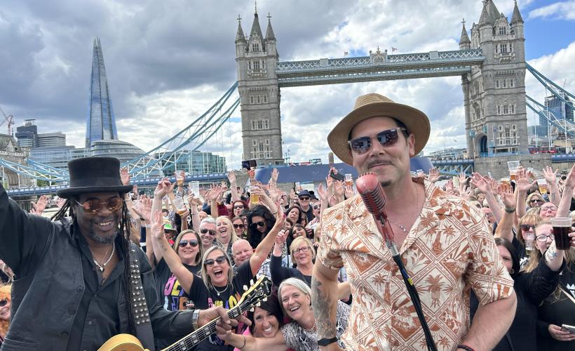 Tyber & Pete’s Thames River Reggae Evening Cruise  at Blackfriars, London