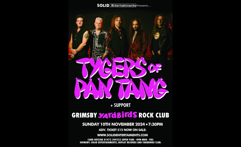 Tygers Of Pan Tang tickets
