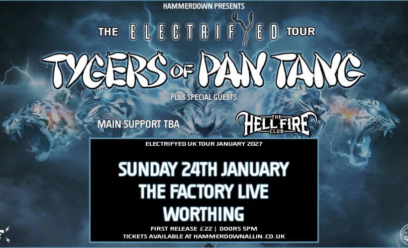 Tygers of Pan Tang tickets