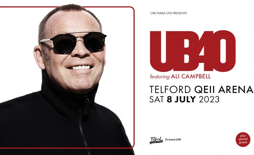 UB40 featuring Ali Campbell   at QEII Arena, Telford