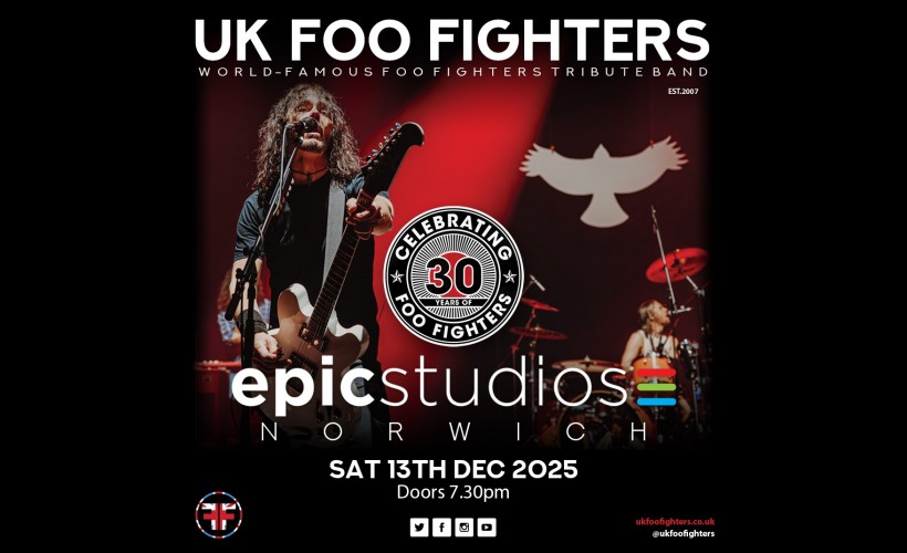 UK Foo Fighters  at Epic Studios, Norwich
