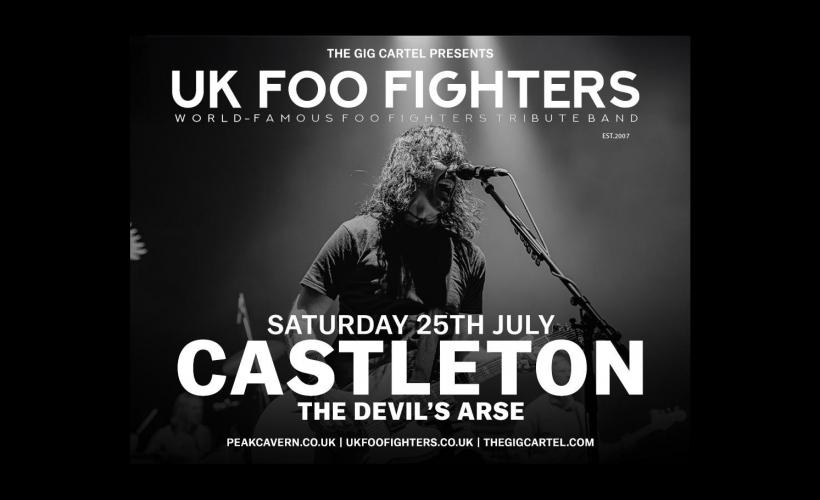 UK Foo Fighters  at The Devils Arse at Peak Cavern, Castleton
