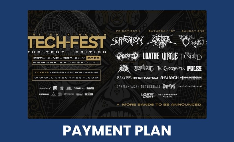  UK Tech Fest 2023 - Payment Plan