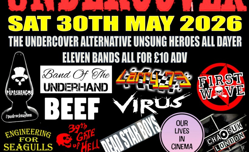Undercover Alternative Unsung Heroes #3 tickets