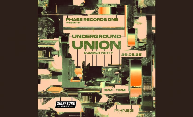 Underground Union - Summer Party | London  at Signature Brew Haggerston, London