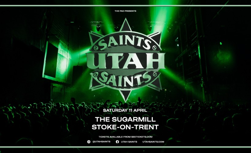 Utah Saints  at The Sugarmill, Stoke-on-Trent