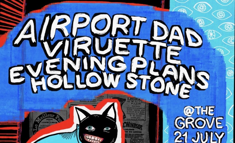Event image for Viruette @ The Grove (w/Airport Dad, Evening Plans and Hollow Stone)