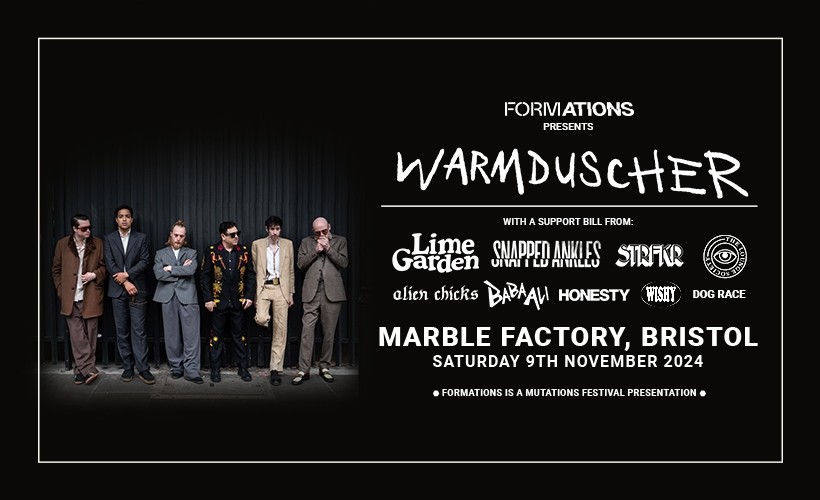 Warmduscher   at The Marble Factory, Bristol