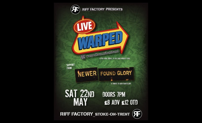 WARPED - a pop punk tribute to the Vans Warped Tour Tickets