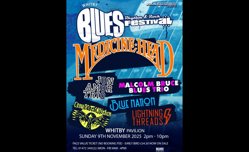 WHITBY BLUES, RHYTHM & ROCK FESTIVAL tickets