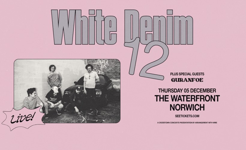 White Denim  at Waterfront, Norwich