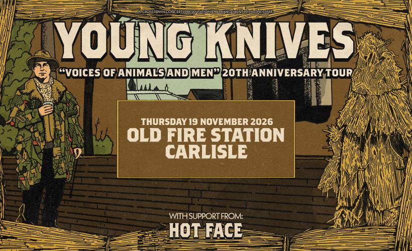 Young Knives  at Old Fire Station, Carlisle
