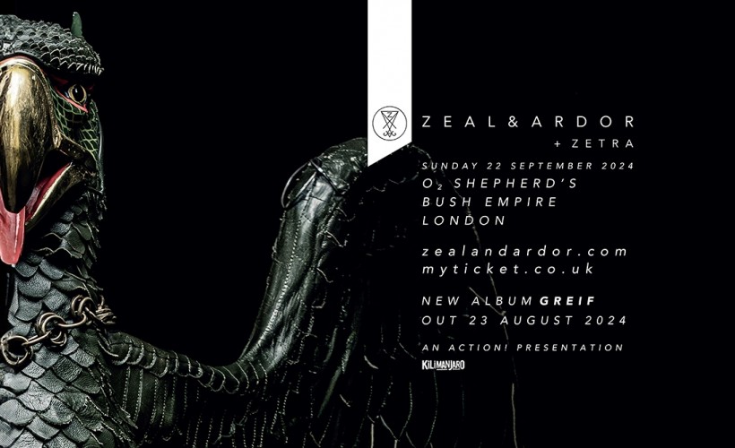 Zeal & Ardor  at O2 Shepherds Bush Empire, London