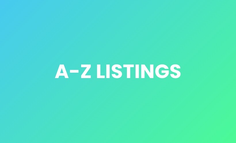 A-Z Listings