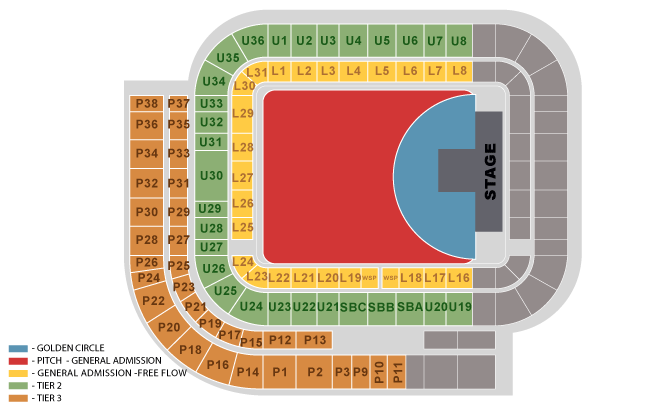 Elegant Stadium Of Light Seating Plan Seating Charts Stadium Lighting ...