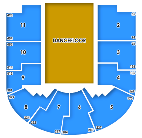 utilita arena birmingham detailed seating plan