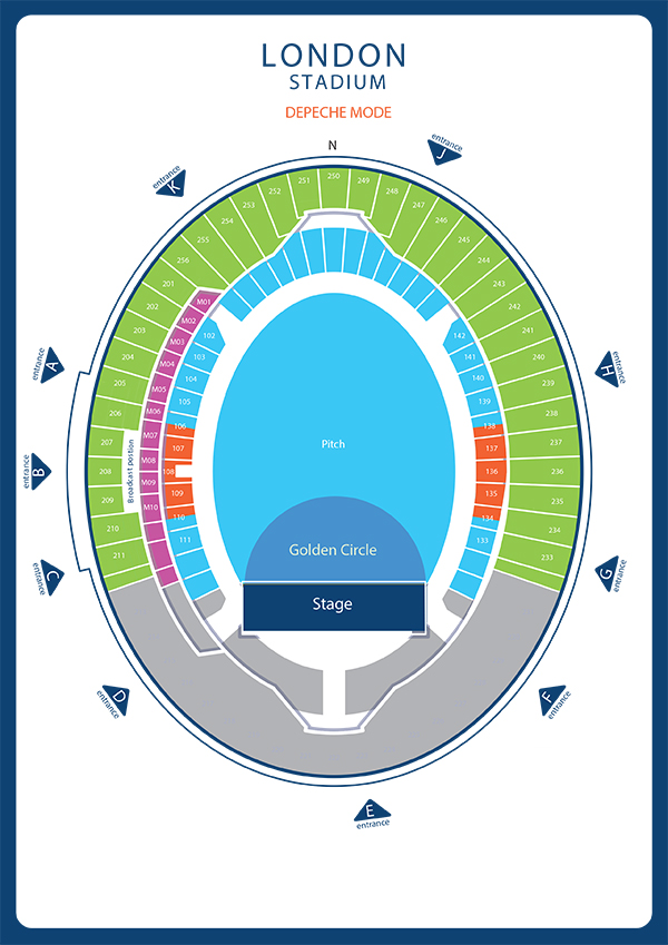 depeche mode tickets the london stadium london 03 06 depeche mode seating chart