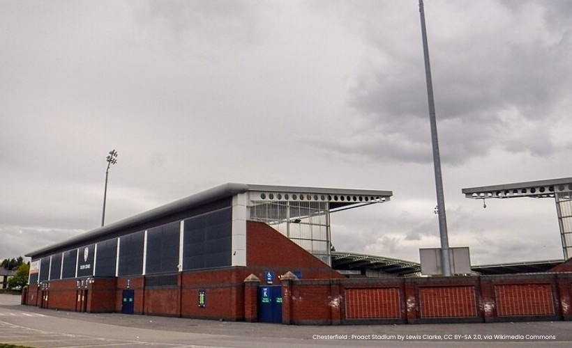 SMH Group Stadium (Chesterfield FC Stadium), Chesterfield